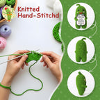 Cute Crochet Pickle Love Gift