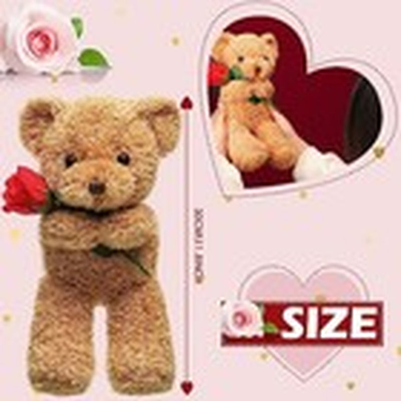 Huggable Bear with Flower