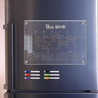 Reusable Fridge Calendar & Weekly Planner
