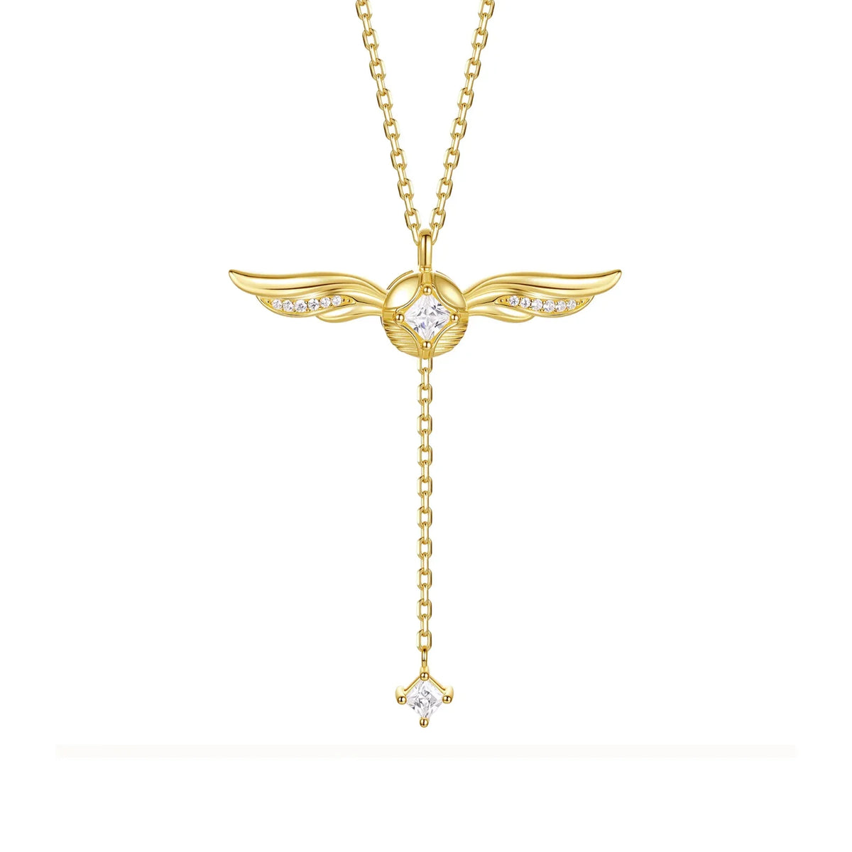 Golden Winged Necklace