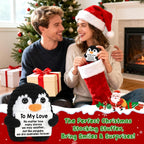 Crochet Penguin Love Gift