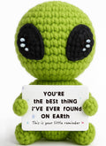 Unique Crochet Alien Gift