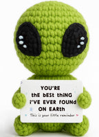 Unique Crochet Alien Gift