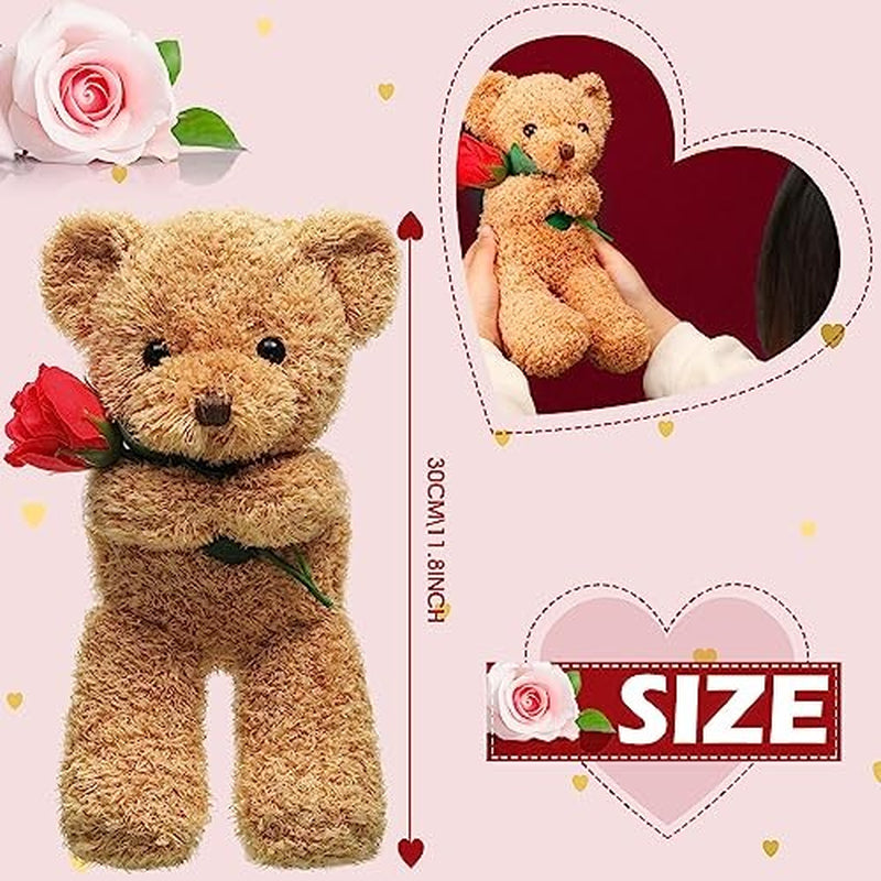 Huggable Bear with Flower