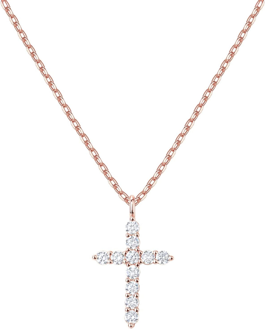 14K Gold Plated Cross Necklace