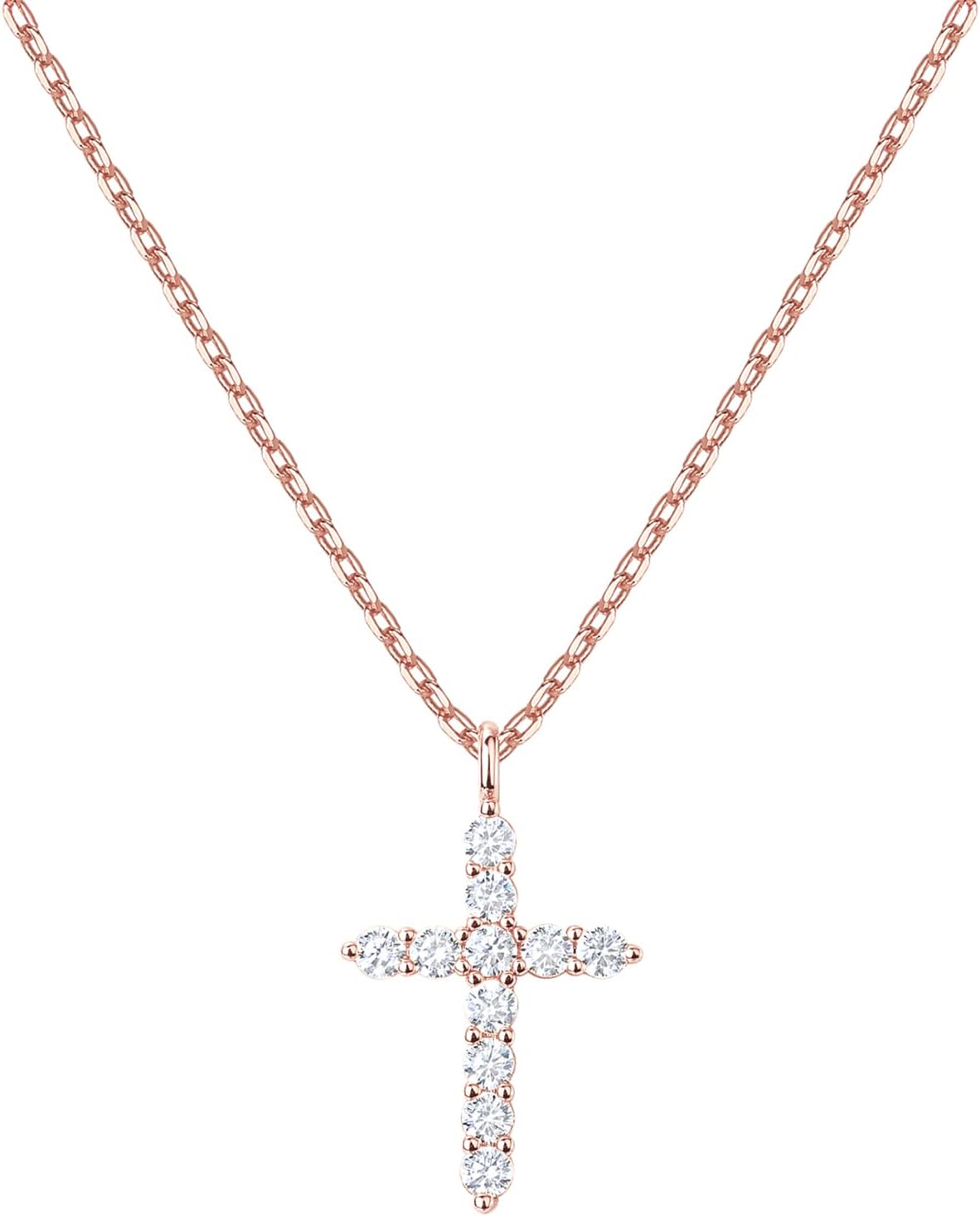 14K Gold Plated Cross Necklace