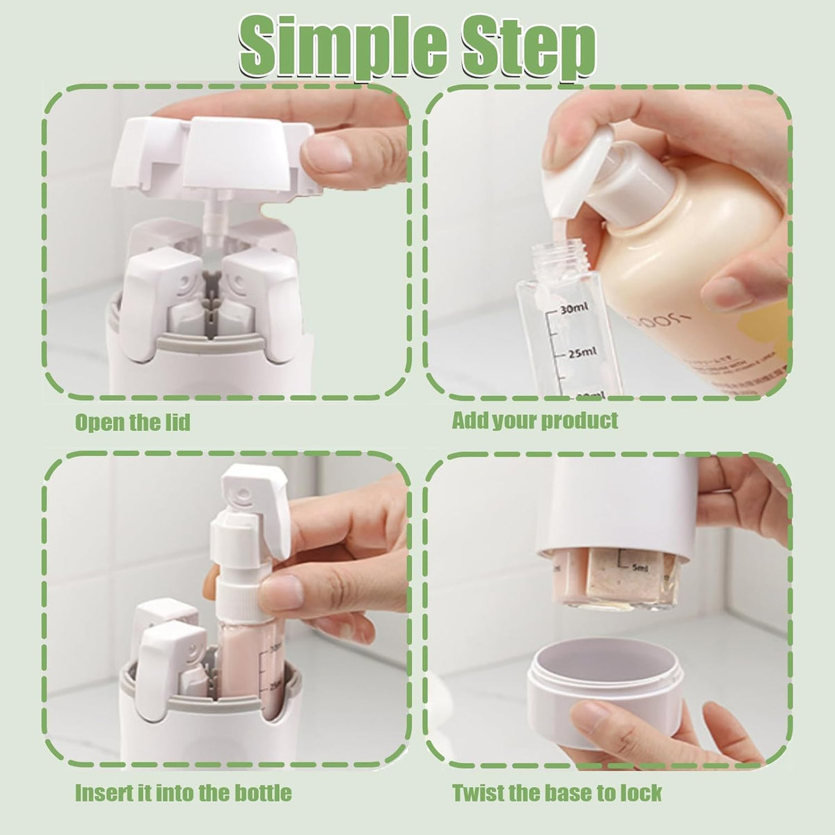 4-in-1 Travel Dispenser