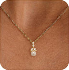Pearl Necklaces 14K Gold Plated
