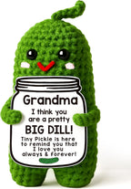 Cute Crochet Pickle Love Gift