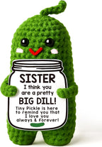 Cute Crochet Pickle Love Gift
