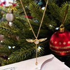 Golden Winged Necklace