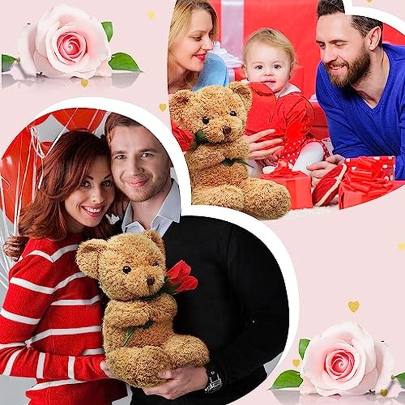 Huggable Bear with Flower
