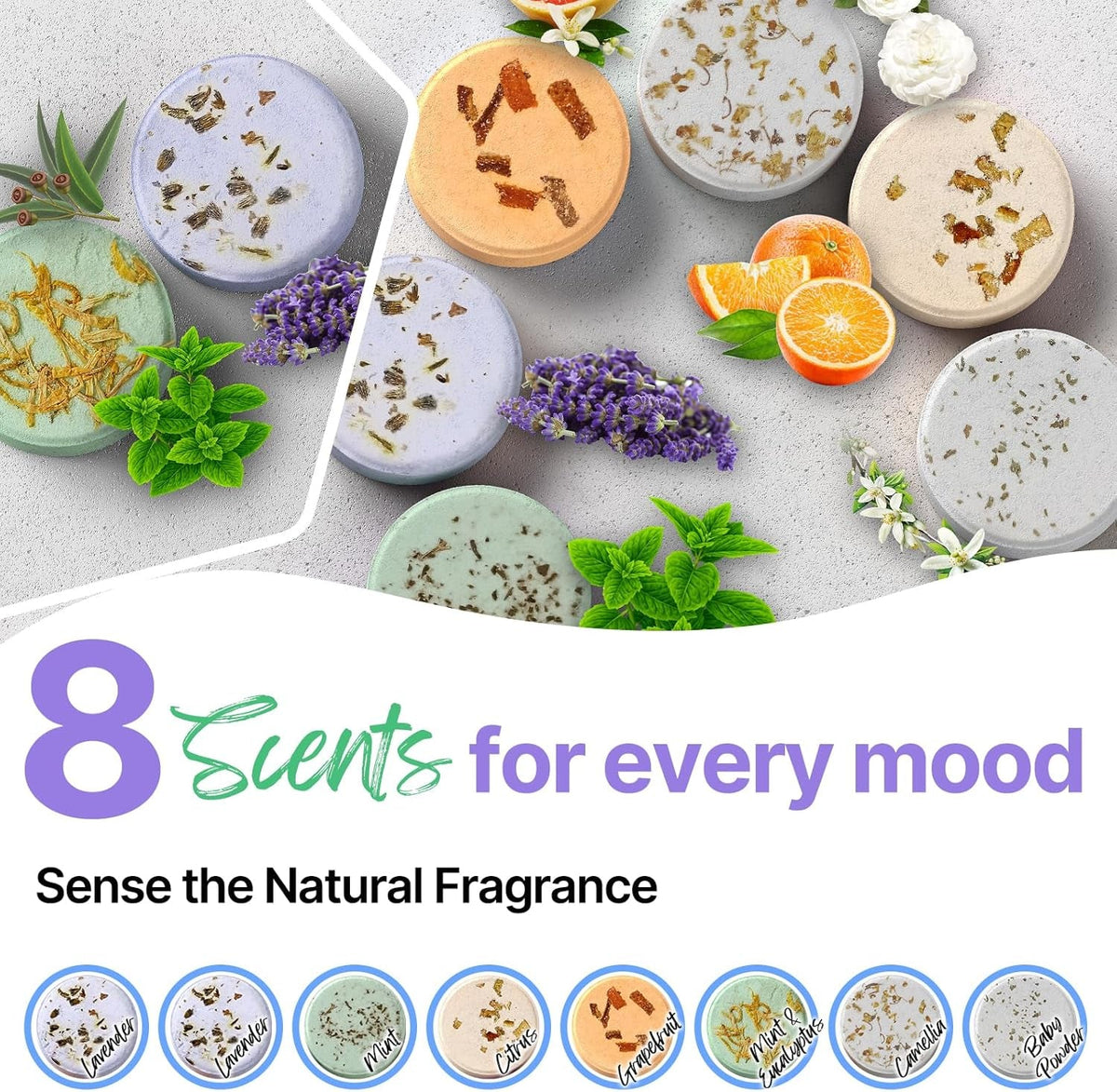 Shower Steamers Aromatherapy 8-Pack