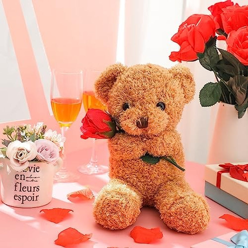 Huggable Bear with Flower