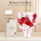 Preserved Flowers Bear Bouquet